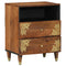 vidaXL Bedside Cabinet Honey brown 50 x 33 x 62 cm Solid mango wood