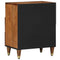 vidaXL Bedside Cabinet Honey brown 50 x 33 x 62 cm Solid mango wood