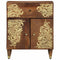 vidaXL Bedside Cabinet Honey brown 50 x 33 x 60 cm Solid mango wood