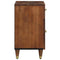 vidaXL Bedside Cabinet Honey brown 50 x 33 x 60 cm Solid mango wood