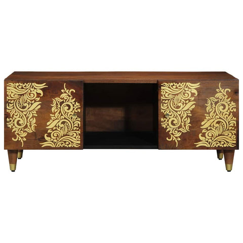 vidaXL Coffee Table Honey brown 100 x 54 x 40 cm Solid mango wood