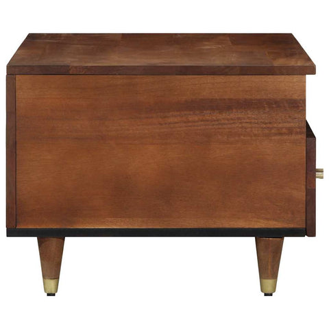 vidaXL Coffee Table Honey brown 80 x 54 x 40 cm Solid mango wood