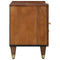 vidaXL TV Cabinet with Shelf Brown 105 x 33.5 x 46 cm Solid Mango wood