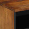 vidaXL TV Cabinet with Shelf Brown 100 x 33.5 x 46 cm Solid Mango wood