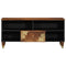 vidaXL TV Cabinet with Shelf Brown 100 x 33.5 x 46 cm Solid Mango wood