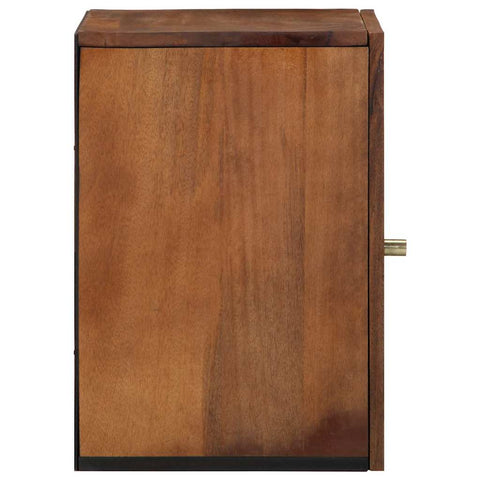 vidaXL Bathroom Cabinet Brown 38 x 33.5 x 48 cm Solid Mango wood