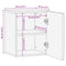 vidaXL Bathroom Cabinet Brown 38 x 33.5 x 48 cm Solid Mango wood