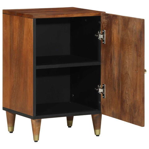 vidaXL Bathroom Cabinet Brown 38 x 33.5 x 58 cm Solid Mango wood