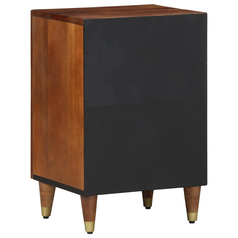 vidaXL Bathroom Cabinet Brown 38 x 33.5 x 58 cm Solid Mango wood