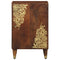 vidaXL Bathroom Cabinet Brown 38 x 33.5 x 58 cm Solid Mango wood