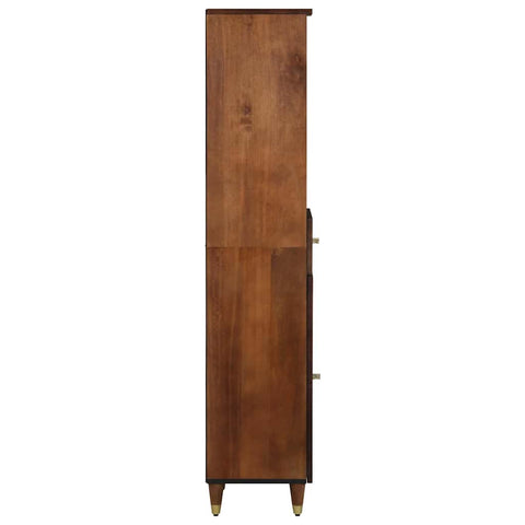 vidaXL Sideboard with Drawer Brown 38 x 33.5 x 160 cm Solid Mango wood