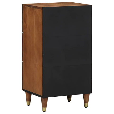 vidaXL Sideboard with Drawer Brown 40 x 33.5 x 75 cm Solid Mango wood