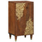 vidaXL Sideboard with Shelf Brown 40 x 33.5 x 75 cm Solid Mango wood
