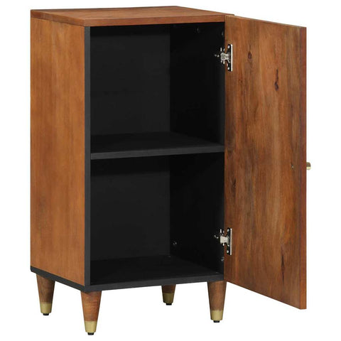 vidaXL Sideboard with Shelf Brown 40 x 33.5 x 75 cm Solid Mango wood