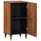 vidaXL Sideboard with Shelf Brown 40 x 33.5 x 75 cm Solid Mango wood