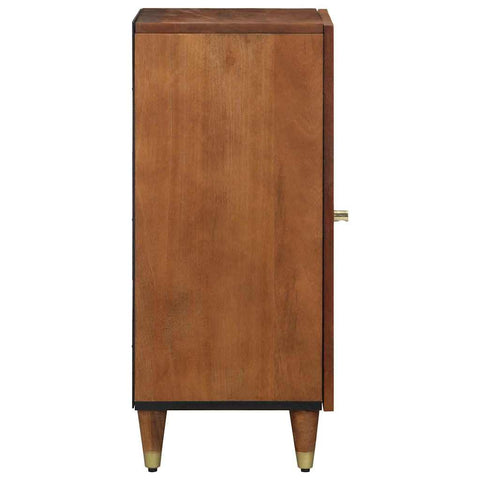 vidaXL Sideboard with Shelf Brown 40 x 33.5 x 75 cm Solid Mango wood