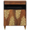 vidaXL Sideboard with Shelf Brown 60 x 33.5 x 75 cm Solid Mango wood