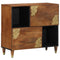 vidaXL Sideboard with Shelf Brown 80 x 33.5 x 75 cm Solid Mango wood