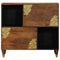 vidaXL Sideboard with Shelf Brown 80 x 33.5 x 75 cm Solid Mango wood