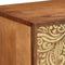 vidaXL Sideboard with Shelf Brown 90 x 33.5 x 75 cm Solid Mango wood