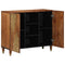 vidaXL Sideboard with Shelf Brown 90 x 33.5 x 75 cm Solid Mango wood