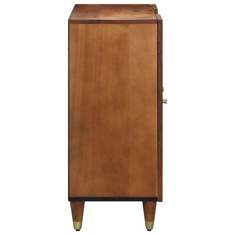 vidaXL Sideboard with Shelf Brown 90 x 33.5 x 75 cm Solid Mango wood