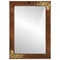 vidaXL Bathroom Mirror Brown 50 x 70 x 3 cm Solid Mango wood
