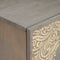 vidaXL Bedside Cabinet Grey 40 x 33 x 46 cm Solid mango wood