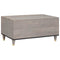 vidaXL Coffee Table Grey 80 x 50 x 40 cm Solid mango wood