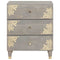 vidaXL Bedside Cabinet Grey 50 x 33 x 62 cm Solid mango wood