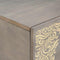 vidaXL Coffee Table Grey 100 x 54 x 40 cm Solid mango wood