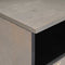 vidaXL TV Cabinet Grey and Gold 80 x 33.5 x 46 cm Solid Mango wood