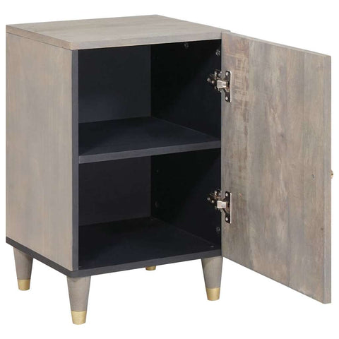 vidaXL Bathroom Sink Cabinet Grey 38 x 33 x 58 cm Engineered wood