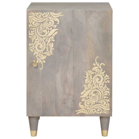 vidaXL Bathroom Sink Cabinet Grey 38 x 33 x 58 cm Engineered wood