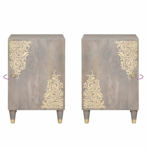 vidaXL Bathroom Sink Cabinet Grey 38 x 33 x 58 cm Engineered wood