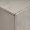 vidaXL Highboard Grey and Gold 60 x 33.5 x 100 cm Solid Mango wood