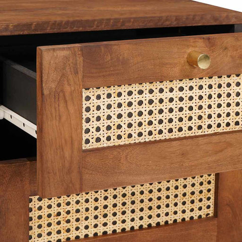 vidaXL Bedside Tables with Drawer 40 x 33.5 x 46 cm