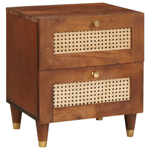vidaXL Bedside Tables with Drawer 40 x 33.5 x 46 cm