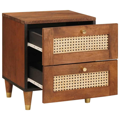 vidaXL Bedside Tables with Drawer 40 x 33.5 x 46 cm