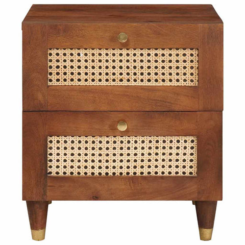 vidaXL Bedside Tables with Drawer 40 x 33.5 x 46 cm