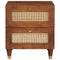 vidaXL Bedside Tables with Drawer 2 pcs 40 x 33.5 x 46 cm