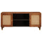 vidaXL Media Storage Cabinets & Racks Brown 105 x 33.5 x 46 cm
