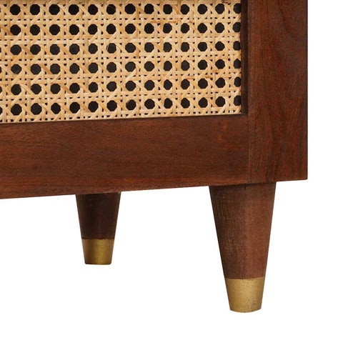 vidaXL Media Storage Cabinets & Racks Brown 70 x 33.5 x 46 cm