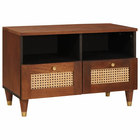 vidaXL Media Storage Cabinets & Racks Brown 70 x 33.5 x 46 cm