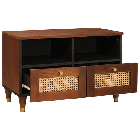 vidaXL Media Storage Cabinets & Racks Brown 70 x 33.5 x 46 cm