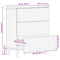 vidaXL Storage Cabinets & Lockers Brown 60 x 33.5 x 75 cm