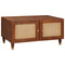 vidaXL Coffee Tables Brown 80 x 50 x 40 cm Cane and solid mango wood