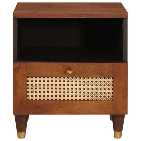 vidaXL Bedside Tables with Drawer 40 x 33 x 46 cm
