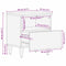 vidaXL Bedside Tables with Drawer 40 x 33 x 46 cm