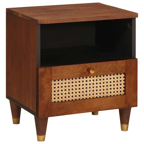 vidaXL Bedside Tables with Drawer 2 pcs 40 x 33 x 46 cm